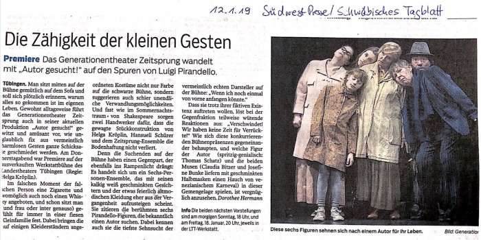 Autor gesucht Tagblatt 12.1.2019